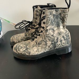 Rare Like New Canvas Doc Martens 1460